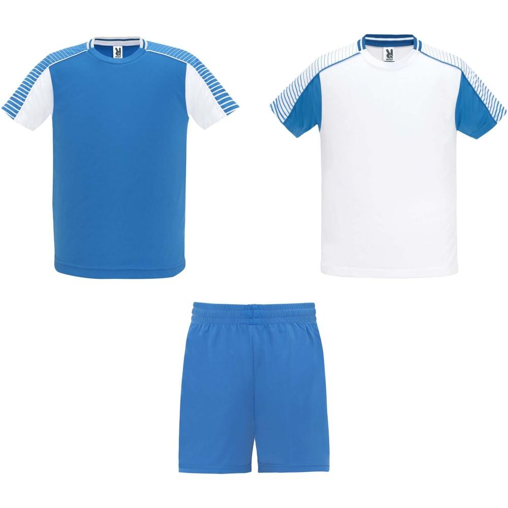 Juve uniszex sport szett, white, royal blue, S