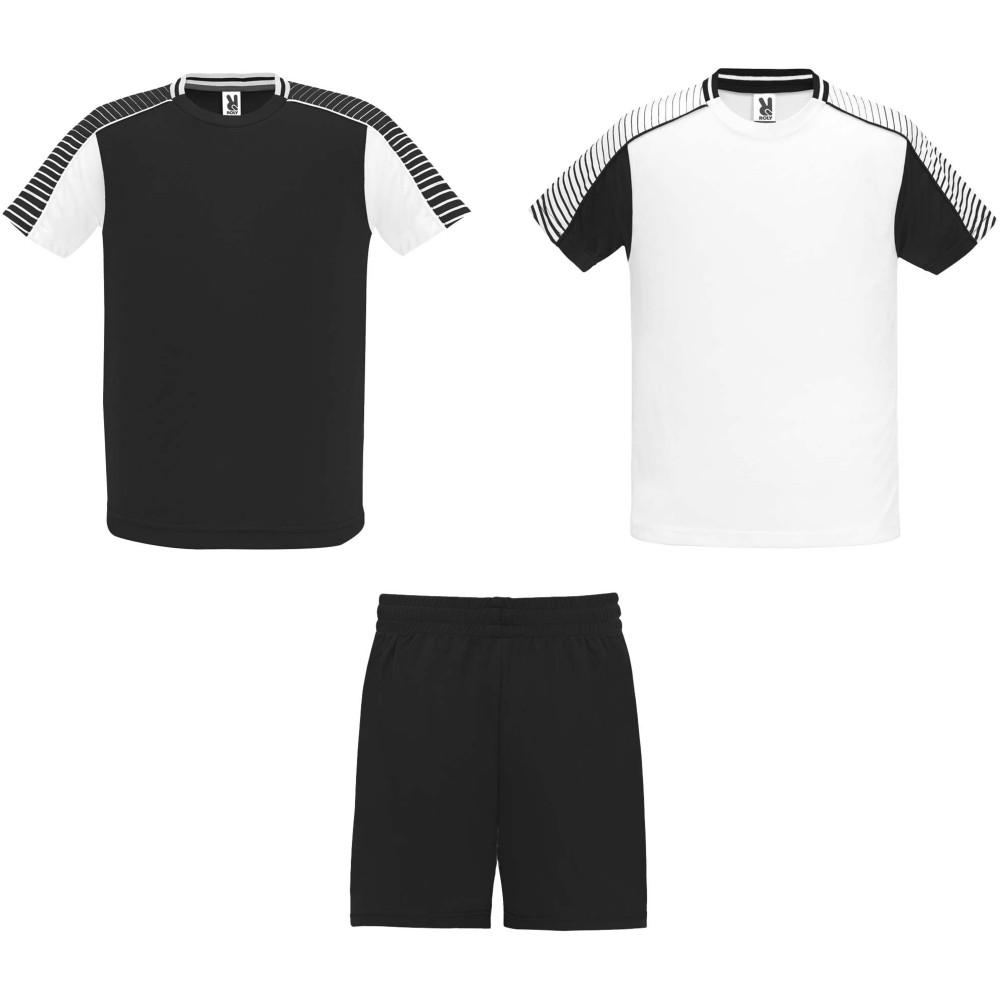 Juve uniszex sport szett, white, solid black, S