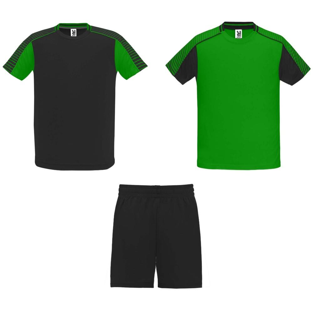 Juve uniszex sport szett, fern green, solid black, S