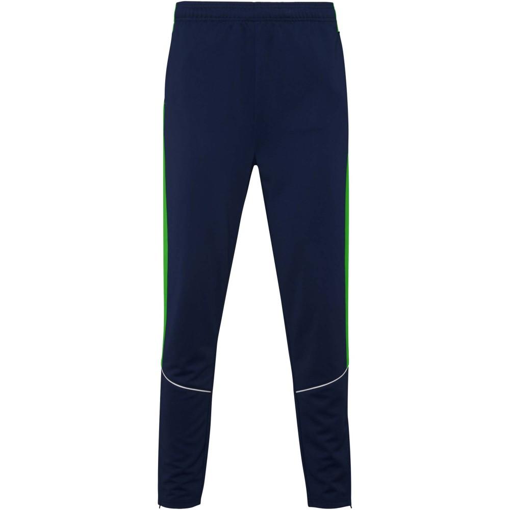 Evans uniszex melegítő szett, navy blue, fern green, L