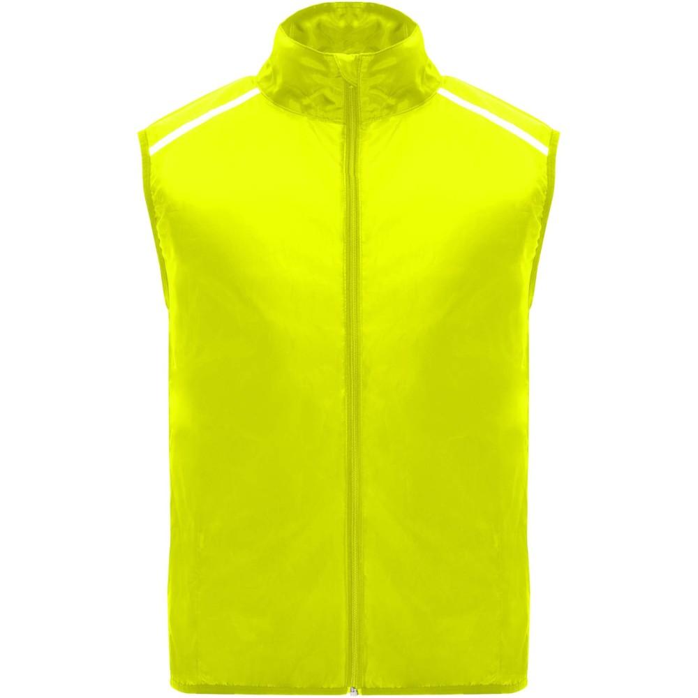 Jannu könnyű uniszex futómellény, fluor yellow, 2XL