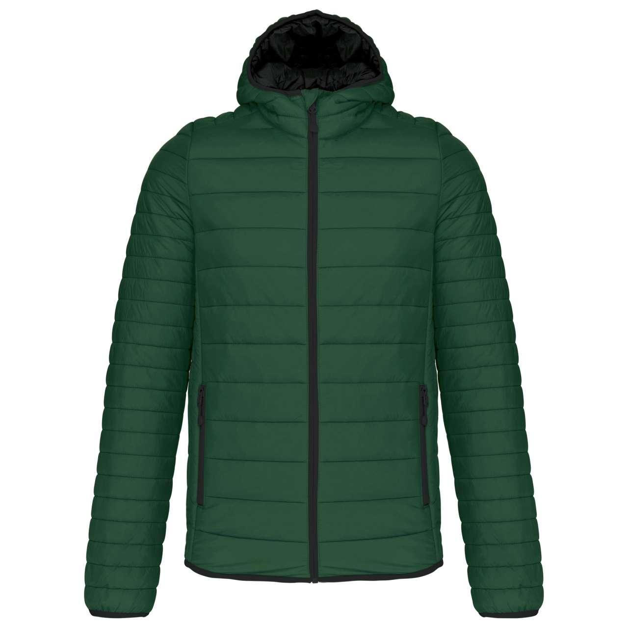 MEN'S LIGHTWEIGHT HOODED PADDED JACKET