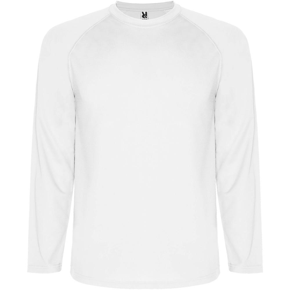 Roly Montecarlo hosszúujjú gyerek sportpóló, White, 4