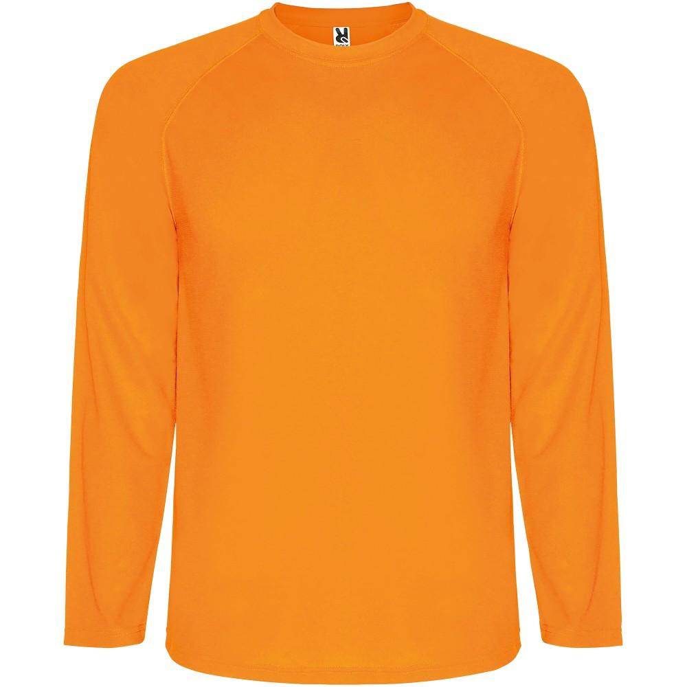 Roly Montecarlo hosszúujjú férfi sportpóló, Fluor Orange, S