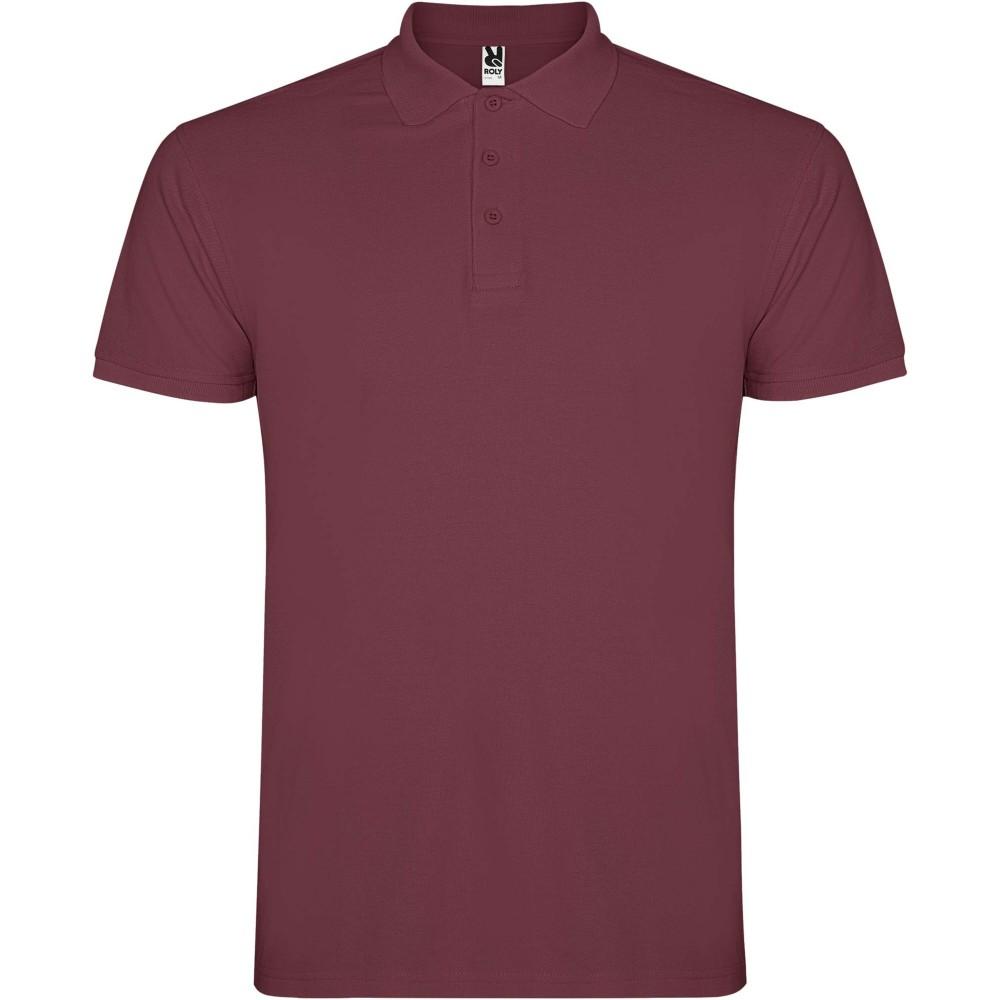 Roly Star férfi piképóló, Berry Red, 2XL