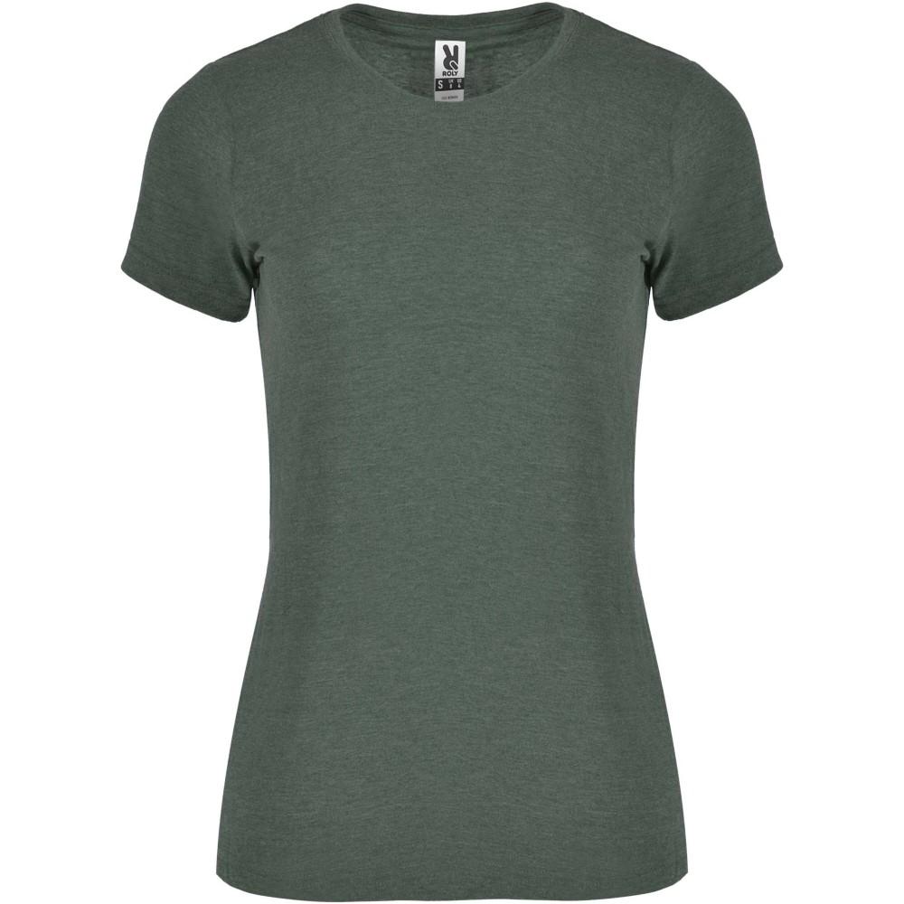 Roly Fox női póló, Heather Bottle Green, XL