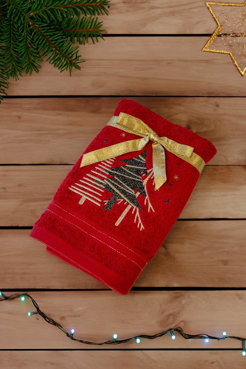 OLIMA CHRISTMAS TOWEL - PINES