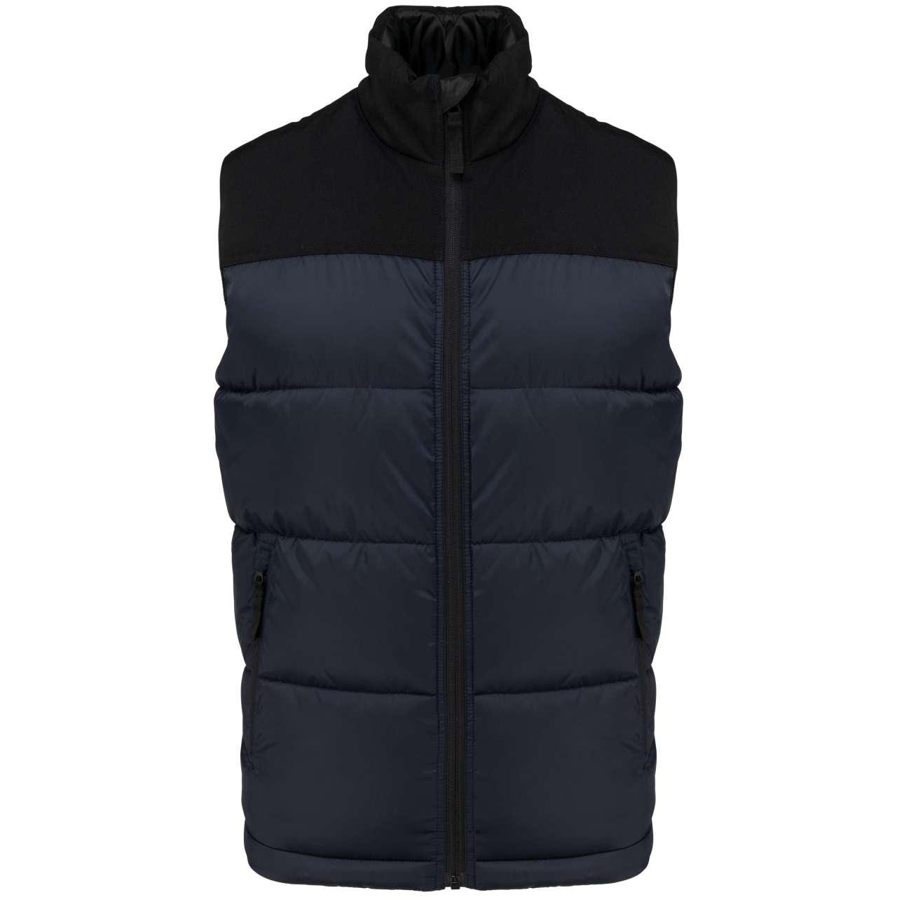 UNISEX BI-TONE PADDED BODYWARMER