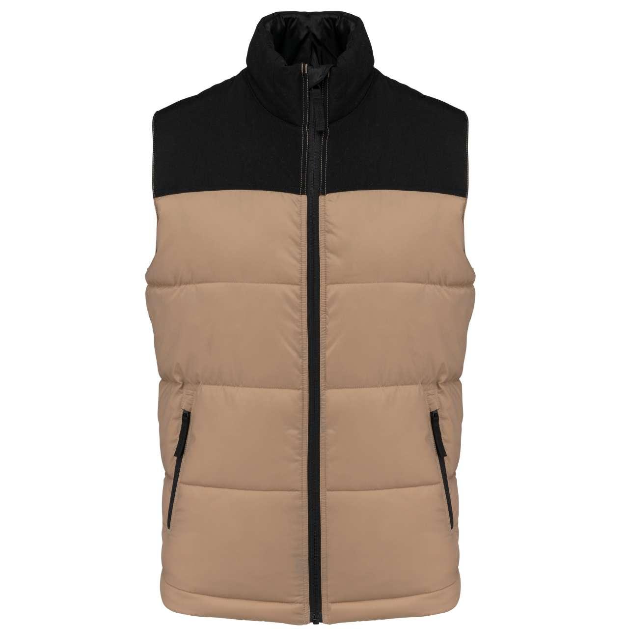 UNISEX BI-TONE PADDED BODYWARMER