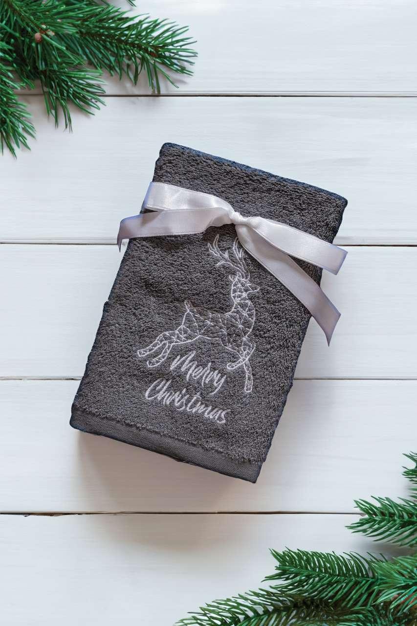 OLIMA CHRISTMAS TOWEL - REINDEER